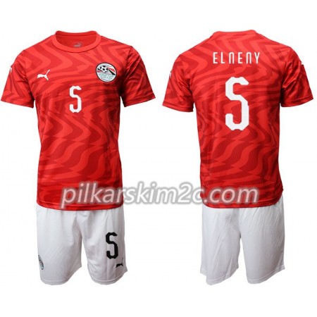 Koszulka Egipt Elneny 5 Dziecięca Główna 2019 - Koszulki Piłkarskie